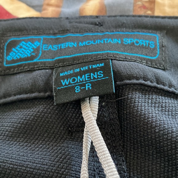 Eastern Mountain Sports empress soft shell women’s pants navy 8r hiking camping - Picture 3 of 9